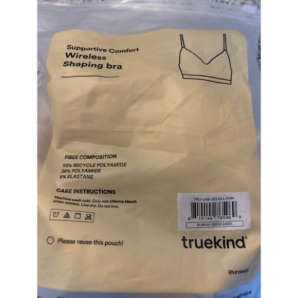 Truekind® Supportive Comfort Wireless Shaping Bra large - Picture 6 of 7
